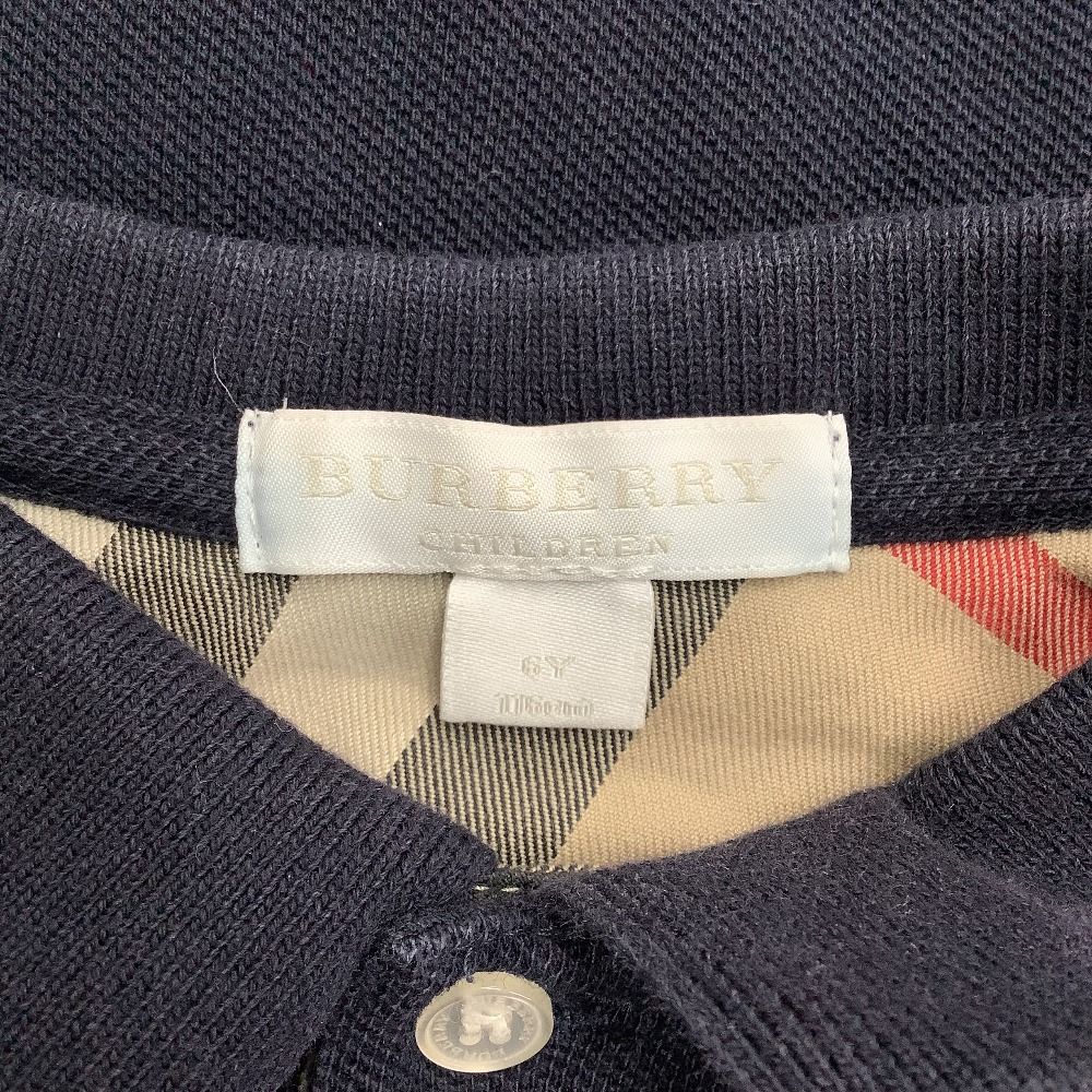 ♪♪BURBERRY バーバリー kids キッズ 長袖ポロシャツ SIZE 110