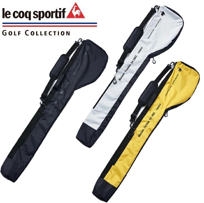 QQBTJA32 le coq sportif golf [yellow] RENU basic club case golf bag [courier] cannot be shipped to [Hokkaido/Okinawa/remote islands] due to soaring shipping costs.