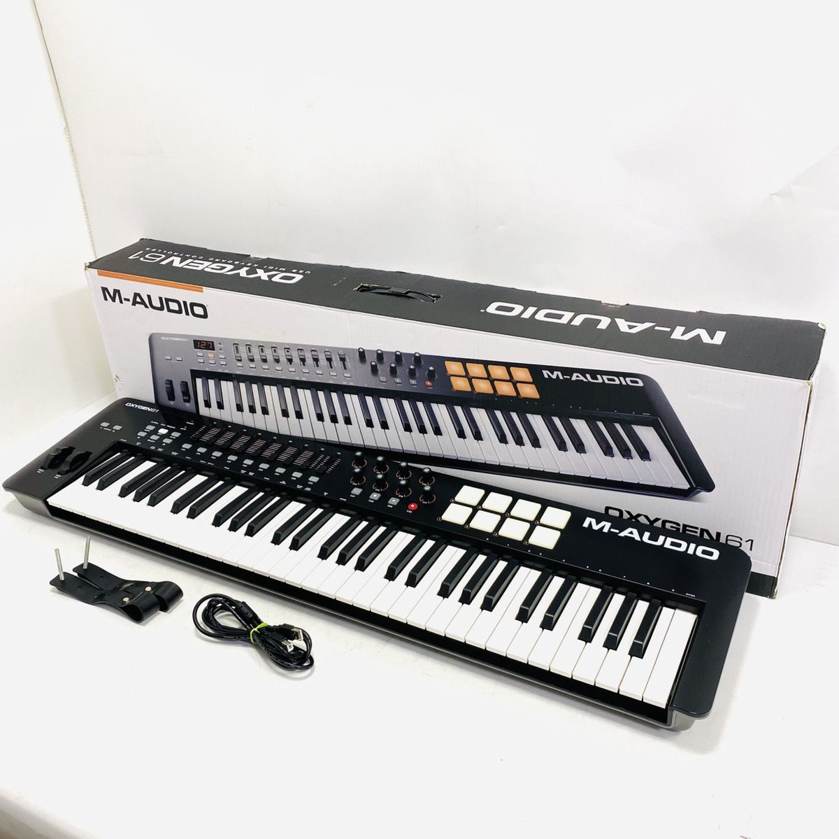 M-AUDIO エムオーディオ 61鍵USB-MIDIキーボード OXYGEN61 キーボード