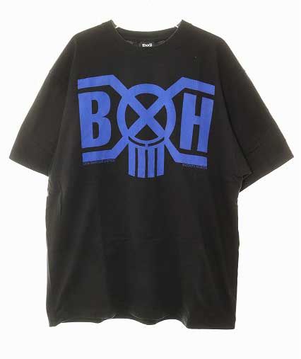 バウンティーハンター BOUNTY HUNTER B×H LOGO TEE XL BLACK BLUE ロゴ