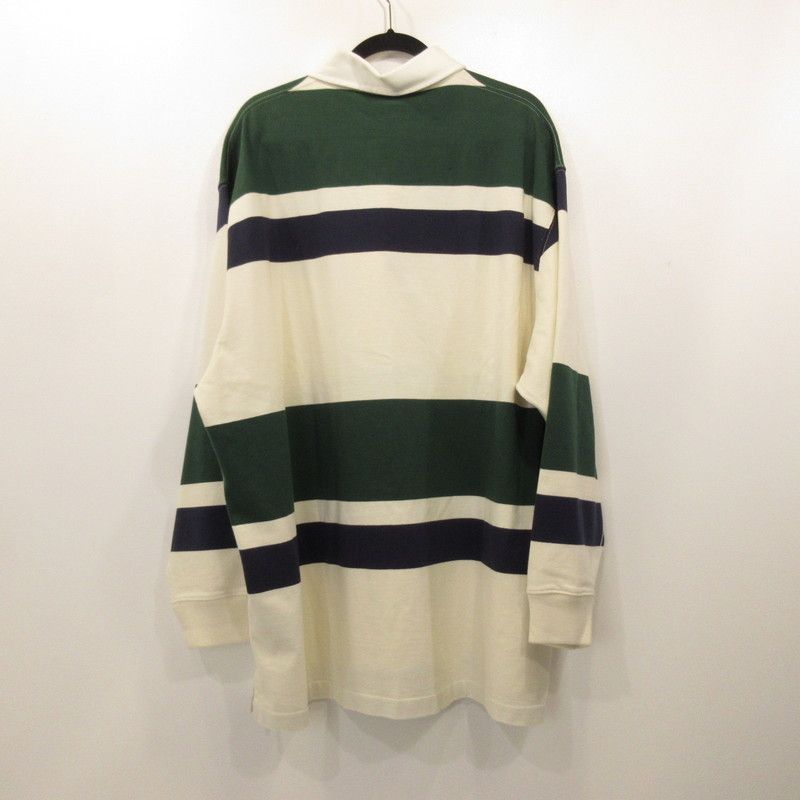 【姫路東店】 中古 Palm Angels | パームエンジェルス ポロシャツ Monogram rugby polo PMGC013F23JER002 サイズ：XL 【108】 姫路東店】 中古 Palm Angels | パームエンジェルス ポロシャツ