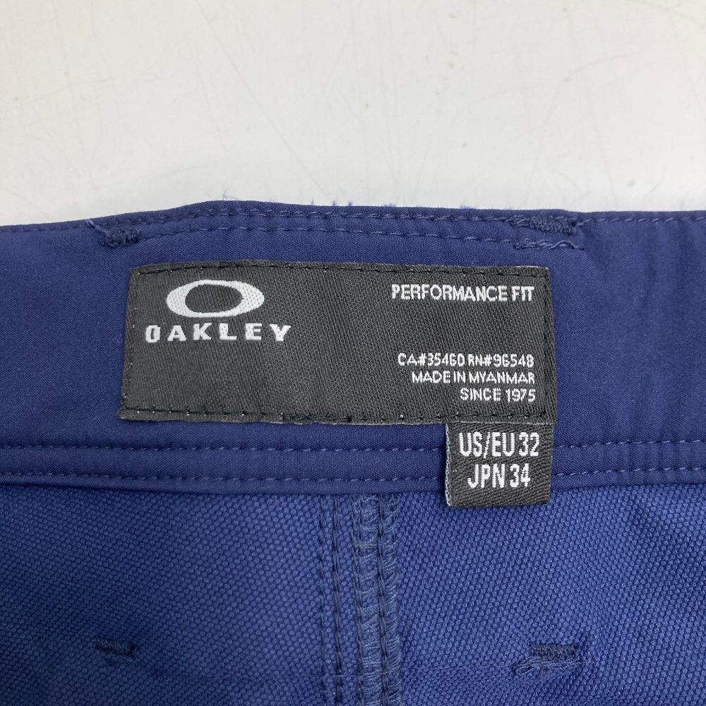 サイズ：34 OAKLEY オークリー パンツ ネイビー系 [240101571464