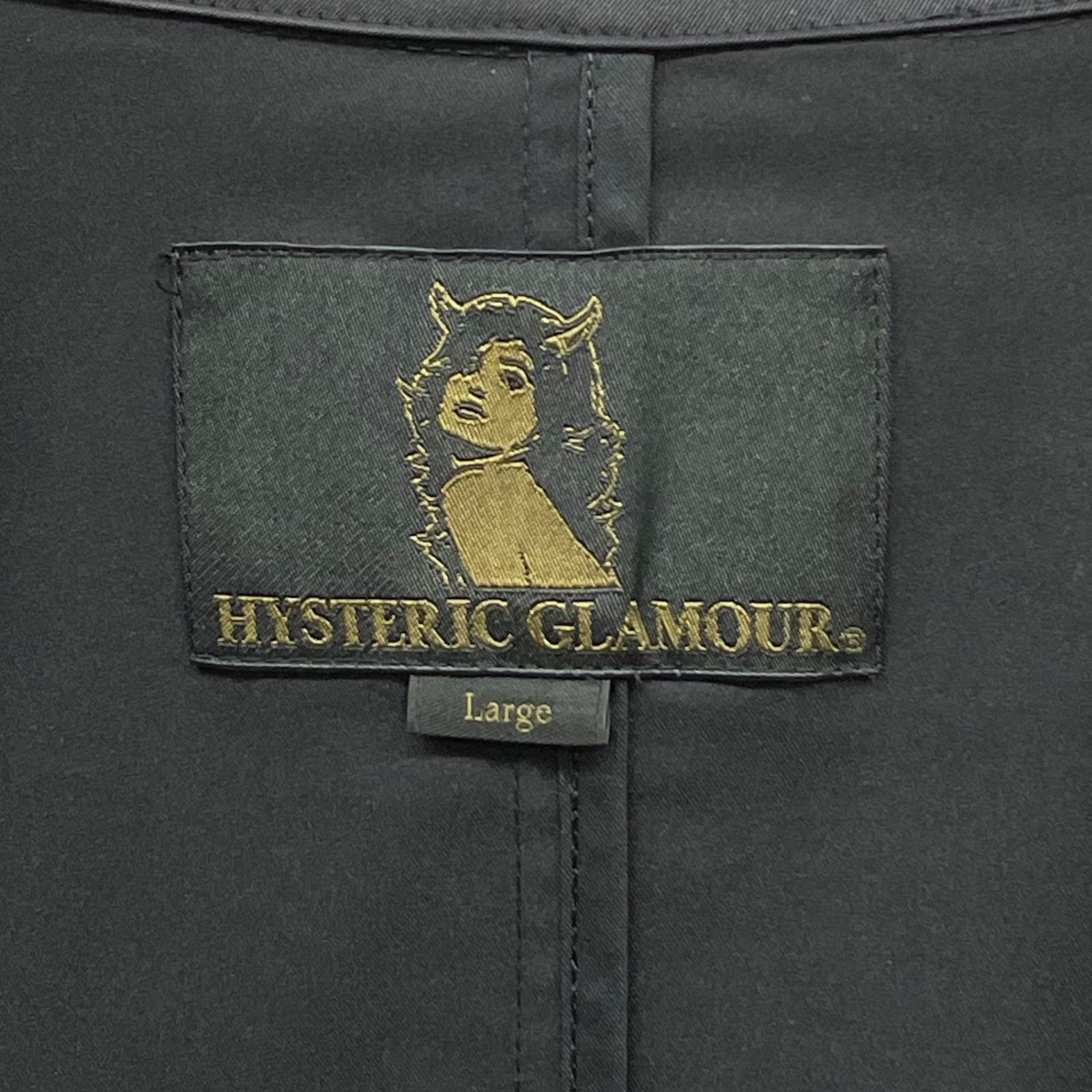 HYSTERIC GLAMOUR (ヒステリックグラマー) HYSロゴ 2ツ釦 テーラード 