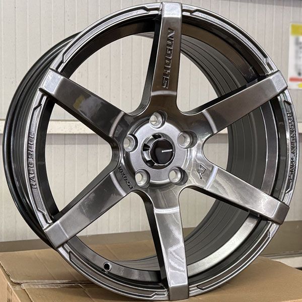ラス1 SHOGUN A1 新品 18インチ 17×8.5J+25 PCD 114.3 5穴 ホイール 4