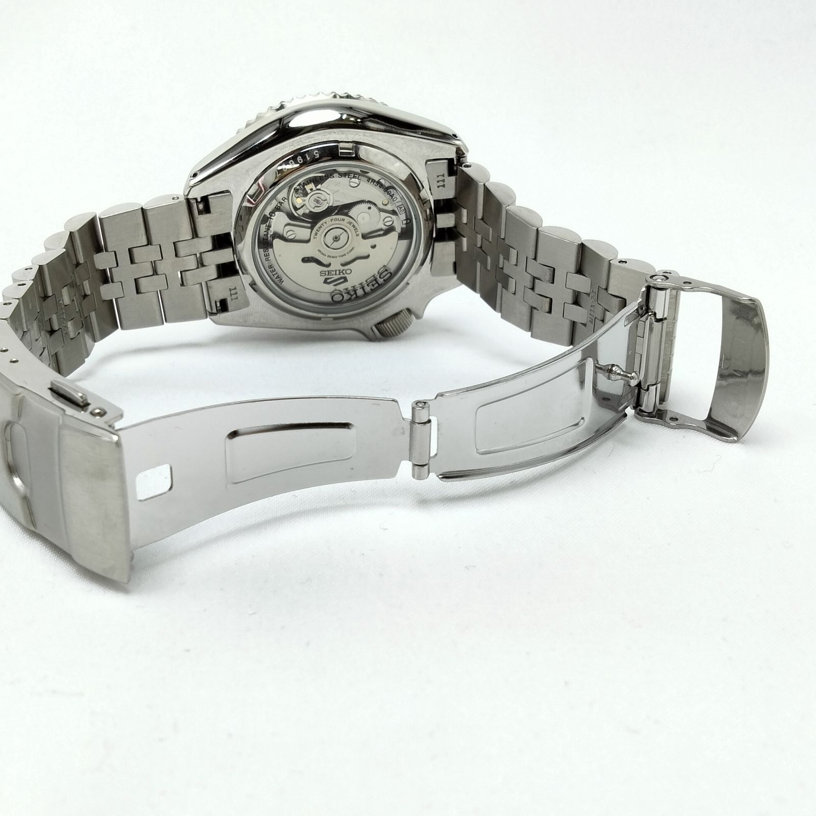 オレンジ文字盤 腕時計