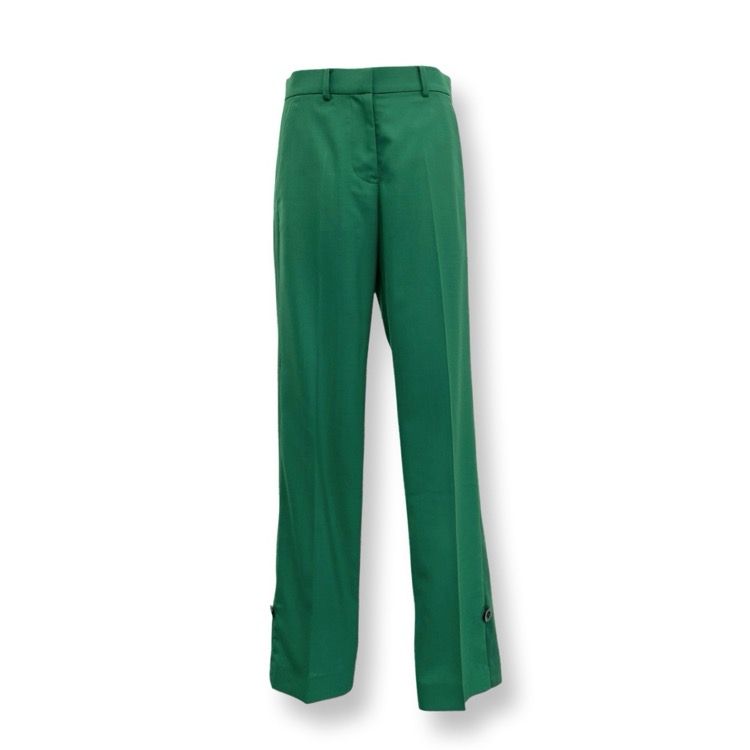 sacai サカイ Suiting Pants サイドラインスーチングパンツ グリーン 1