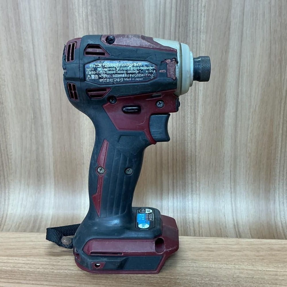 中古品】makita/マキタ TD172DRGX 18V充電式インパクトドライバ(手元 