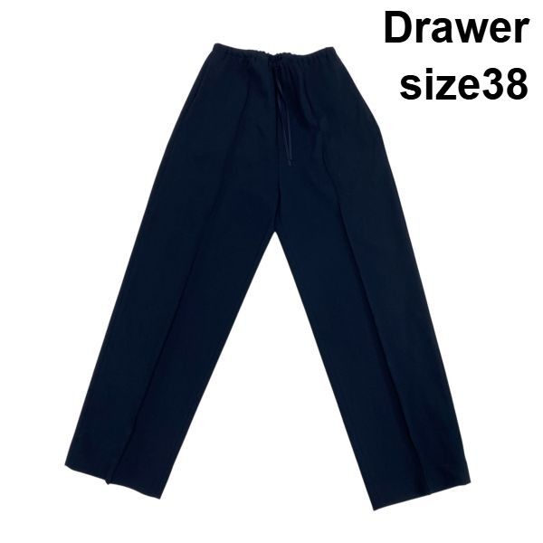 ◇ ドゥロワー Drawer イージーパンツ ドロストパンツ テーパード