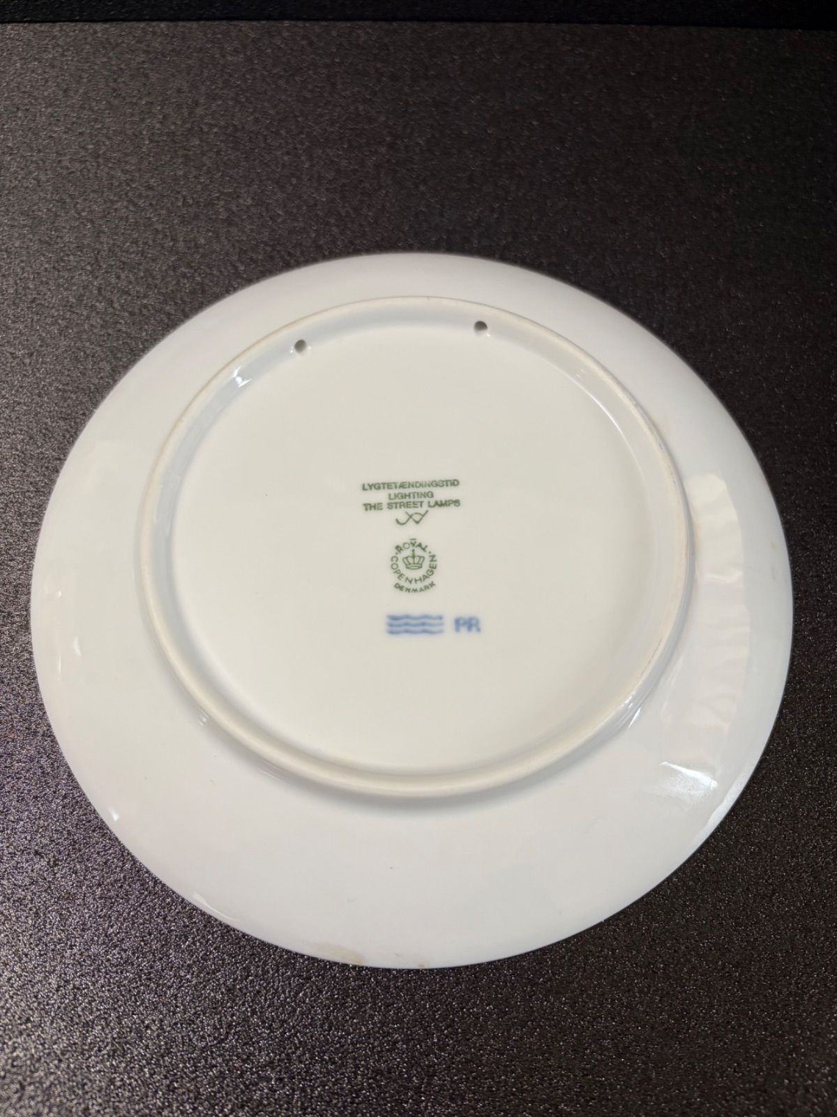 ロイヤルコペンハーゲン イヤープレート ROYAL COPENHAGEN 1996年 街灯