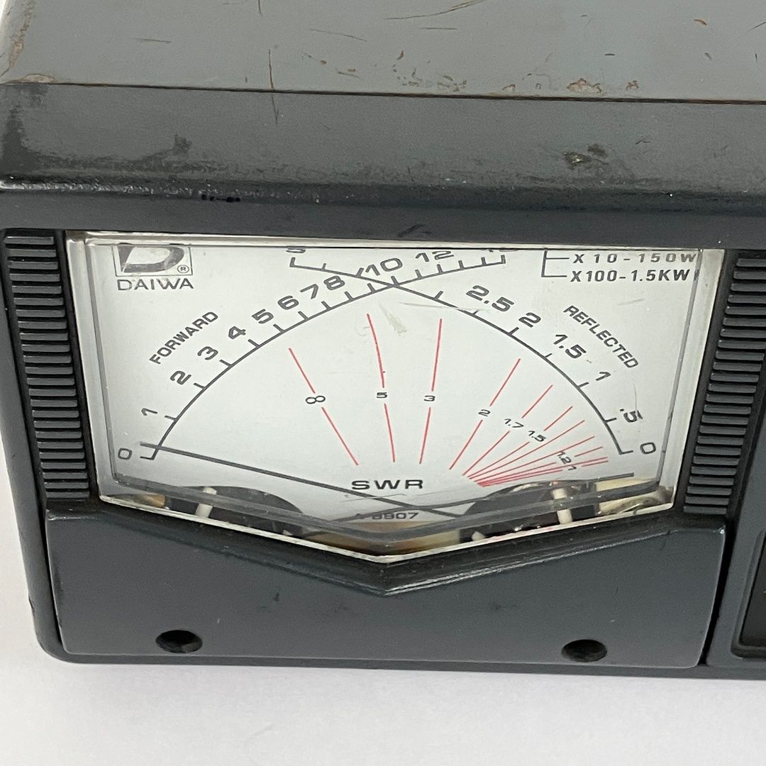 Daiwa CN-101L SWR&POWER メーター アマチュア無線機 ダイワ ジャンク