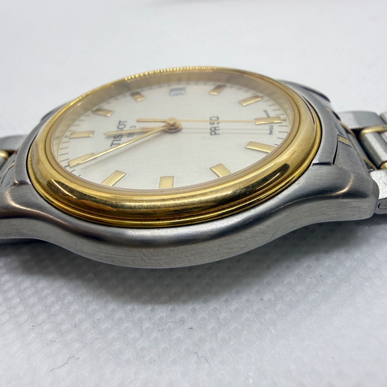TISSOT 腕時計 PR50 ティソ クォーツ腕時計 メンズ - メルカリ