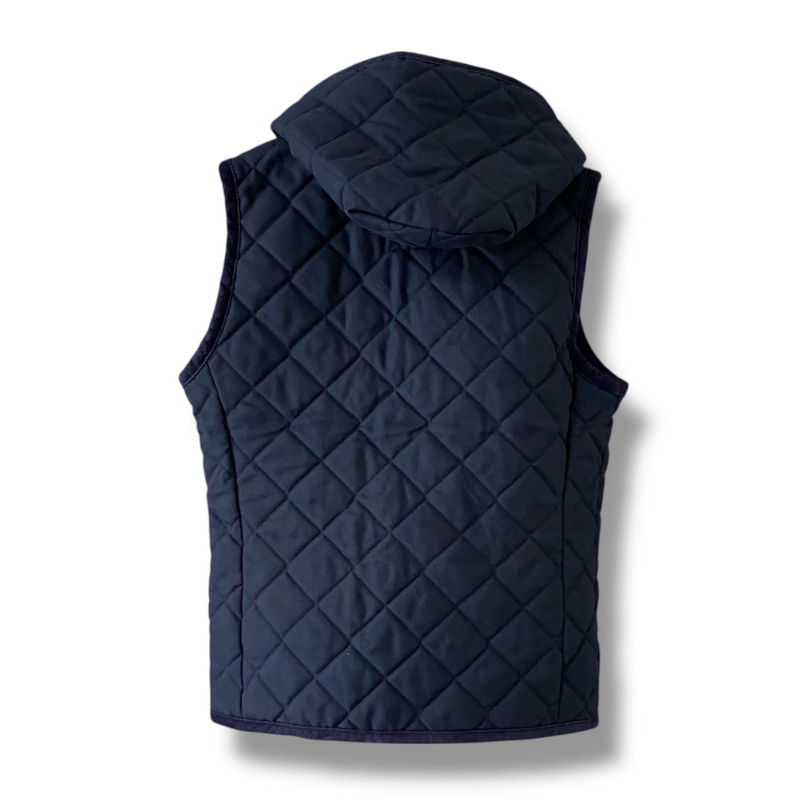 LAVENHAM ラベンハム 極上キルティングベスト フード付 38 Mサイズ