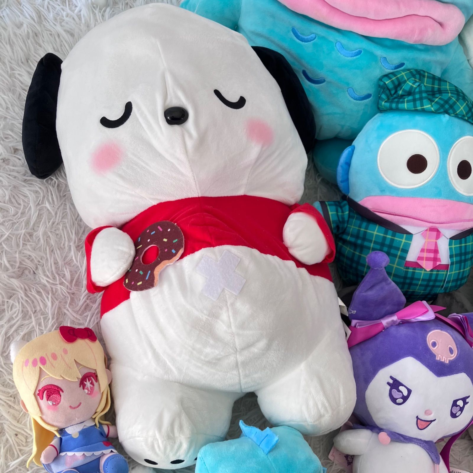 サンリオ ぬいぐるみ Sanrio 大量まとめ売り タグあり多数 マスコット 