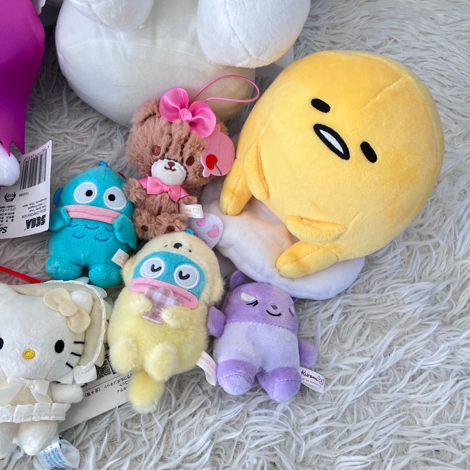 サンリオ ぬいぐるみ マスコット タグ付き 大量まとめ売り ポムポム 