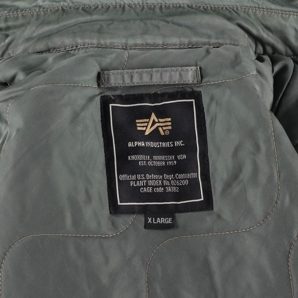 古着 民間品 アルファ ALPHA CWU-45/Pタイプ 中綿入り ミリタリー