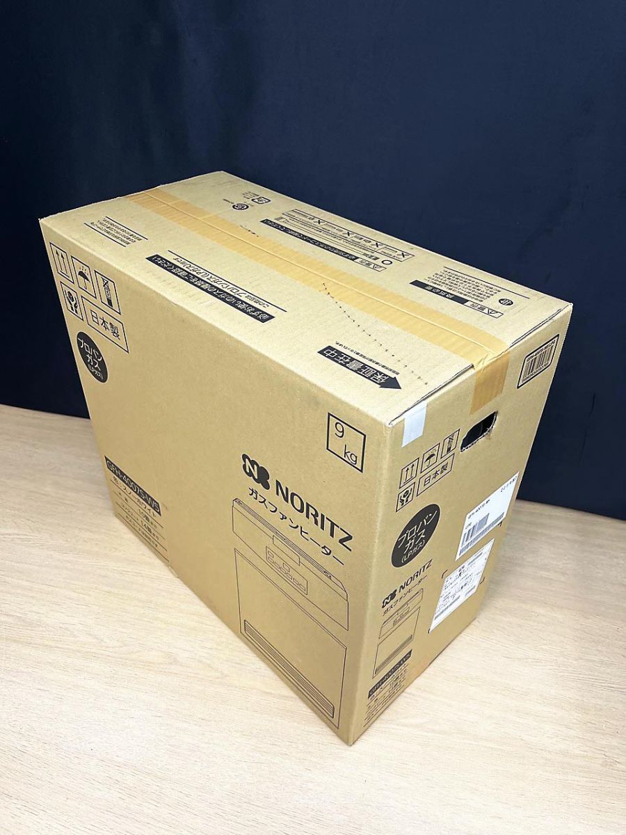 未開封品】 NORITZ ノーリツ ガスファンヒーター プロパンガス（LPガス