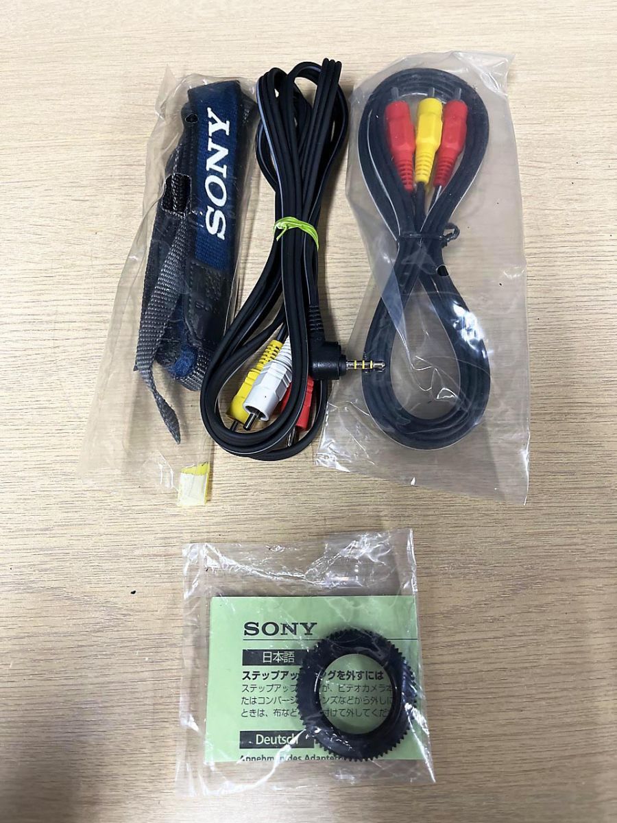 ジャンク品】 SONY ソニー デジタルビデオカメラ DCR-SC100 - メルカリ