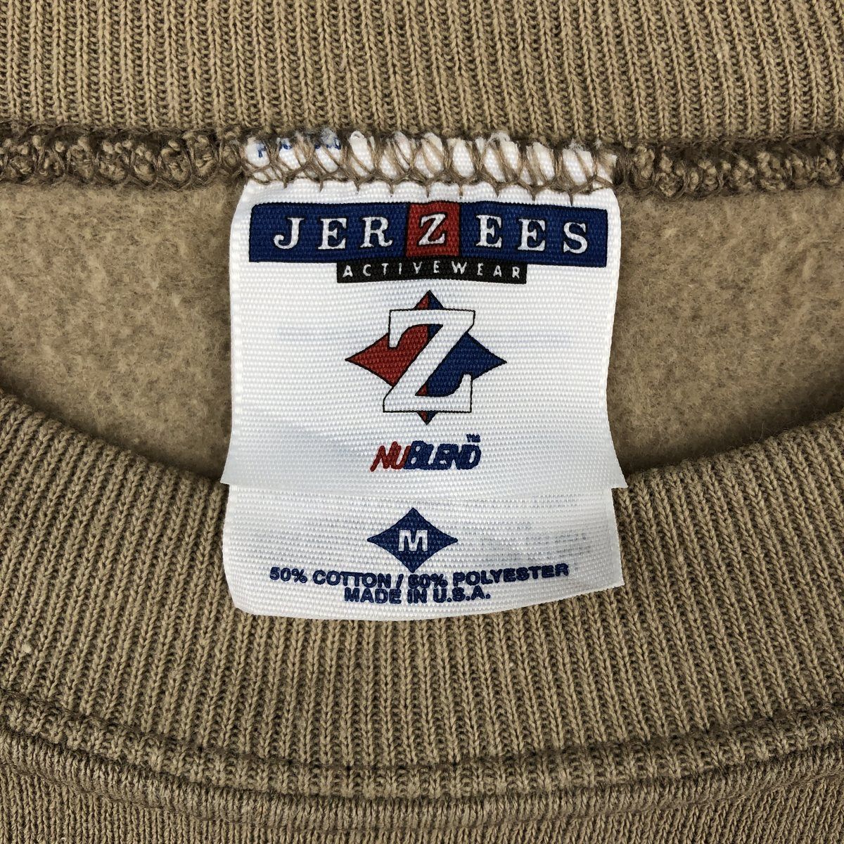 古着 90年代 ジャージーズ Jerzees 無地 ブランクスウェットシャツ 
