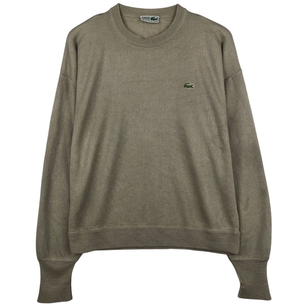 古着 80年代 ラコステ LACOSTE CHEMISE フレンチラコステ アクリル 