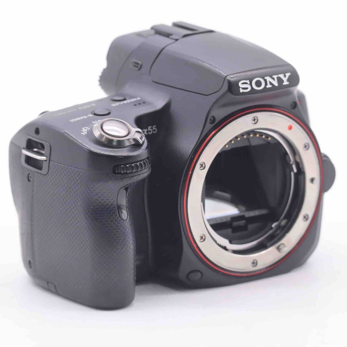 □ジャンク品□ SONY デジタル一眼レフカメラ α55 ボディ ブラック SLT