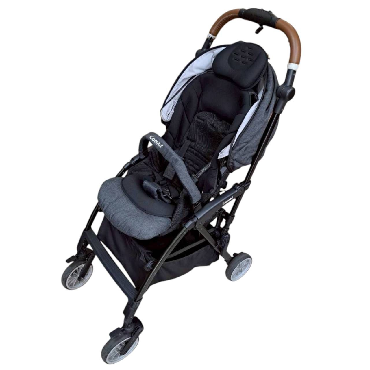 Combi コンビ ベビーカー スゴカル minimo A型 グレー 黒系/D4212