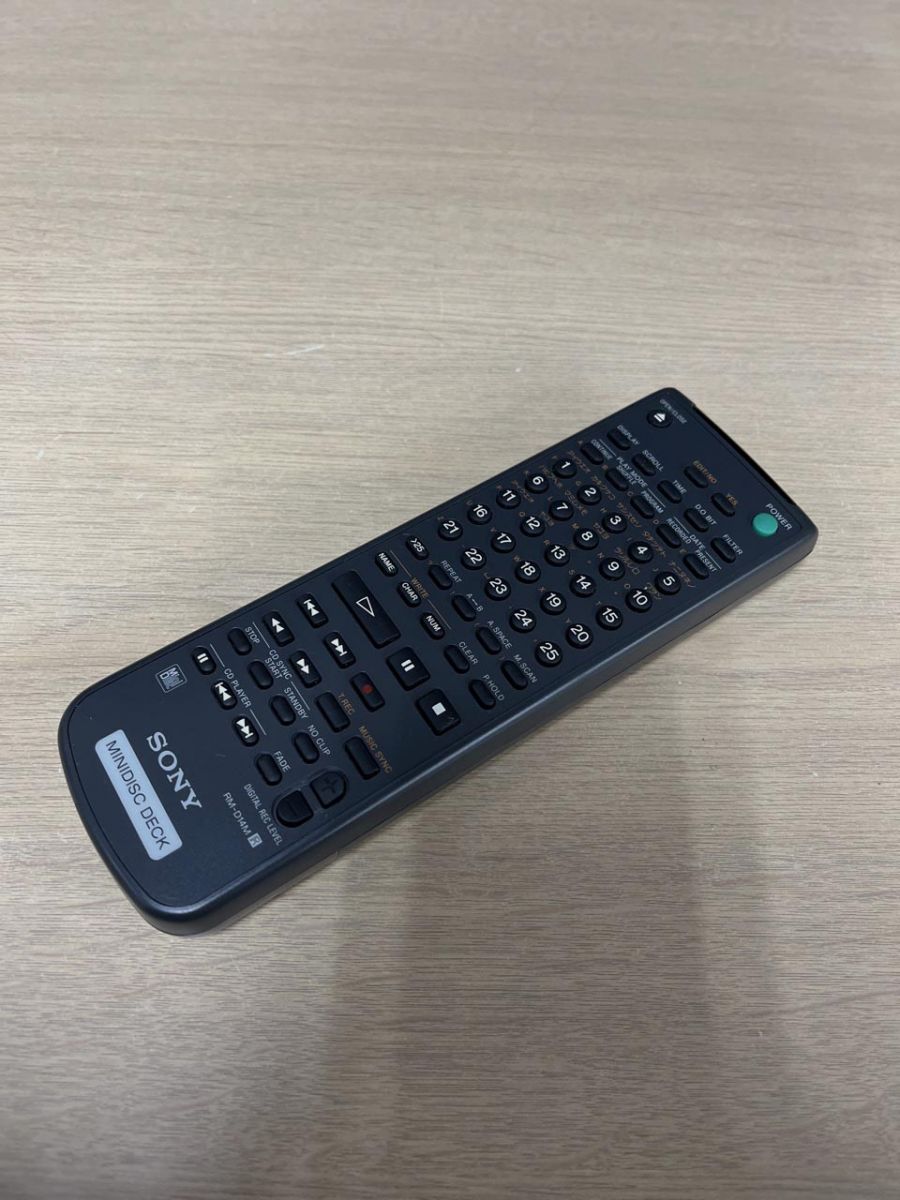 SONY ソニー MDデッキ用 リモコン RM-D14M - メルカリ