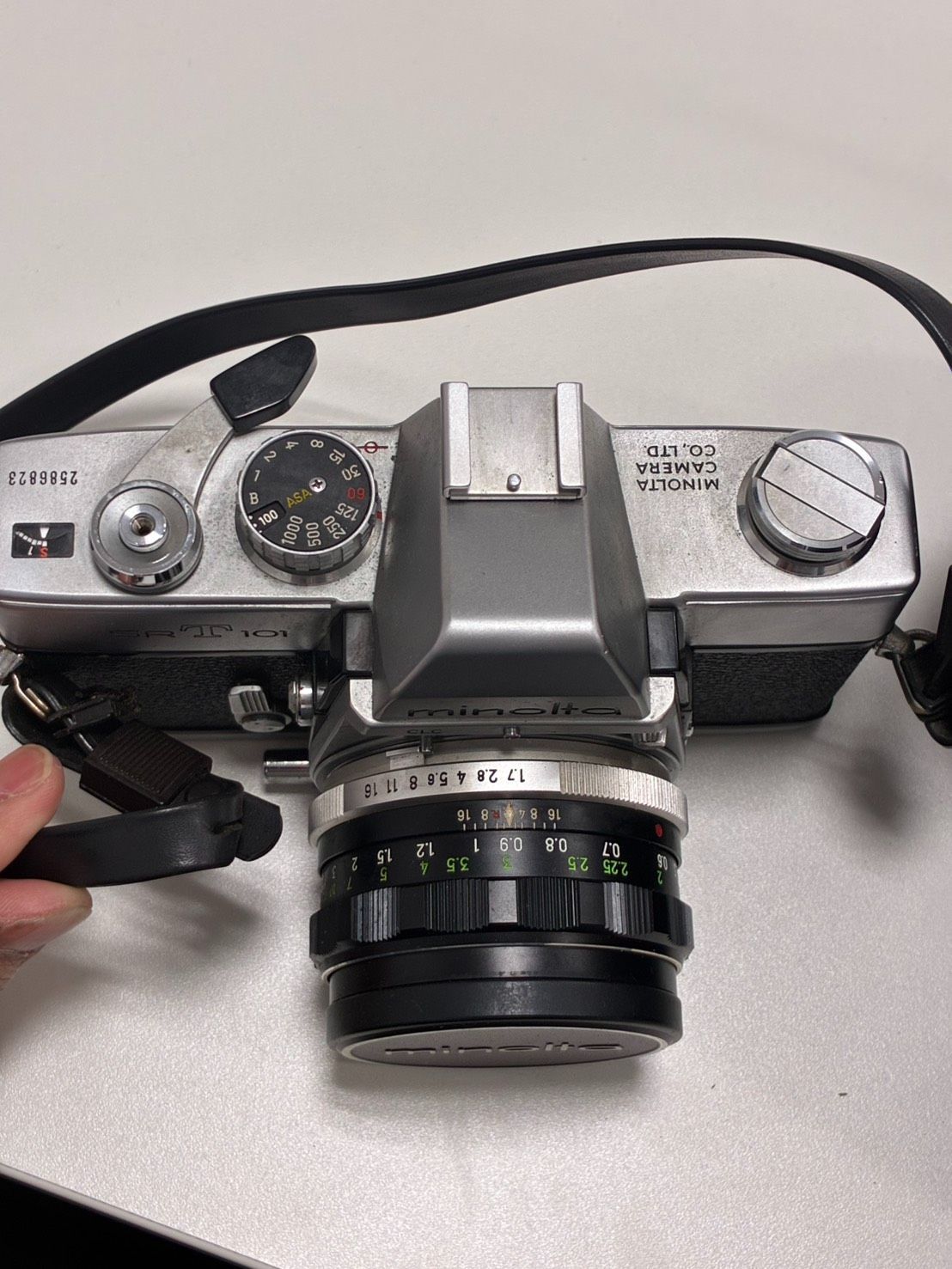 ミノルタ SRT101 フイルムカメラ ジャンク品 - メルカリ