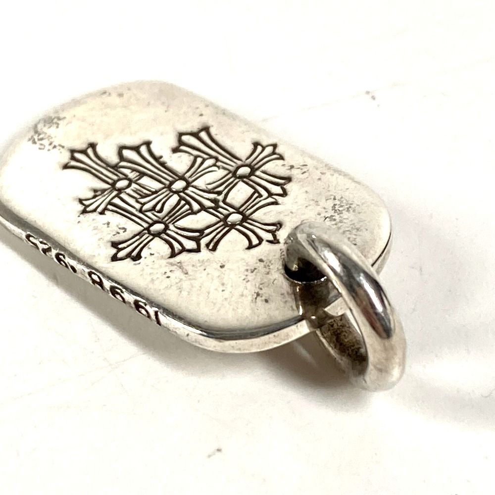 CHROME HEARTS クロムハーツ ペンダントトップ セメタリークロス ロゴ
