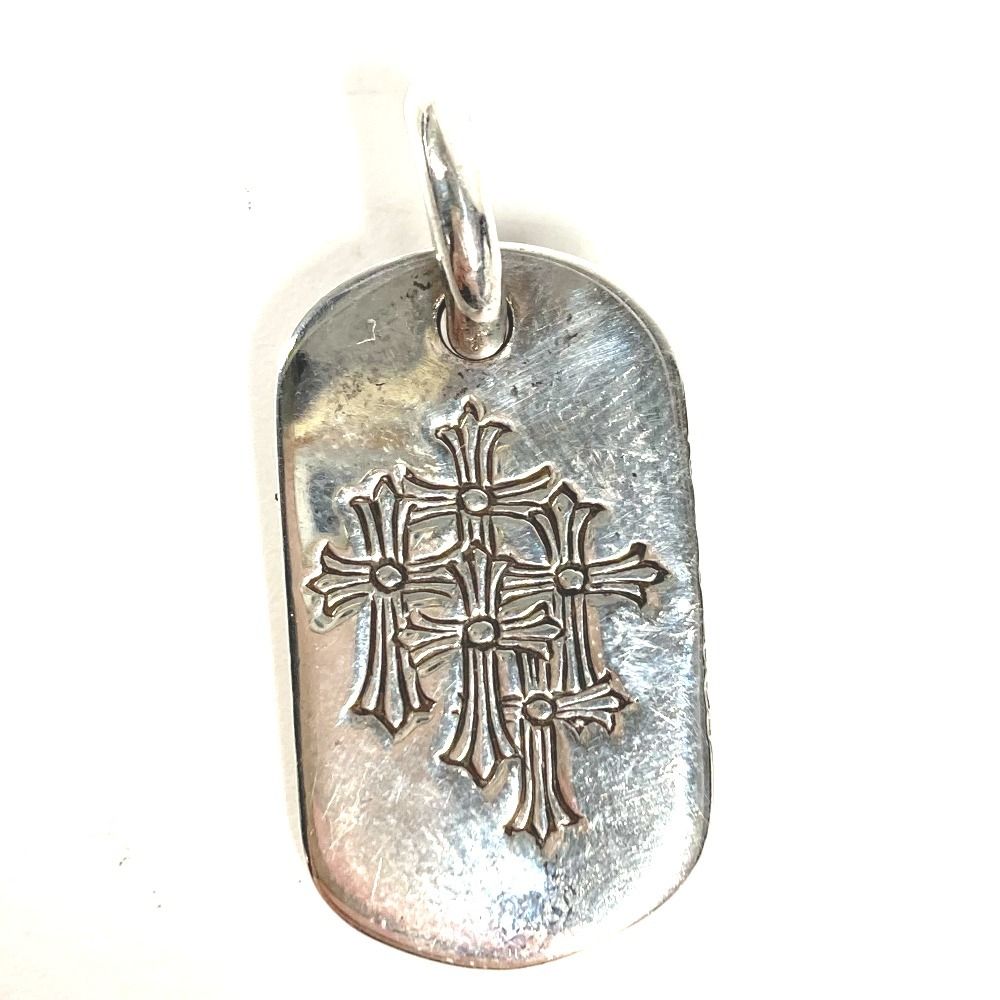 CHROME HEARTS クロムハーツ ペンダントトップ セメタリークロス ロゴ