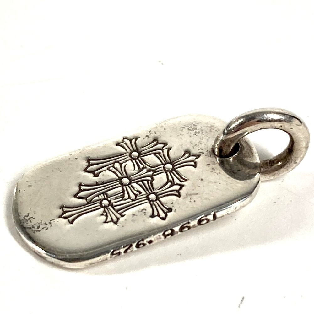 CHROME HEARTS クロムハーツ ペンダントトップ セメタリークロス ロゴ