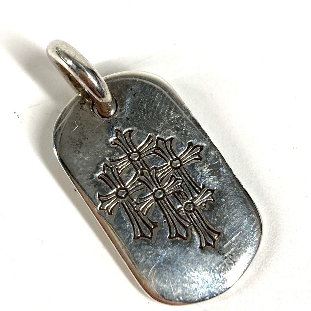 CHROME HEARTS クロムハーツ ペンダントトップ セメタリークロス ロゴ