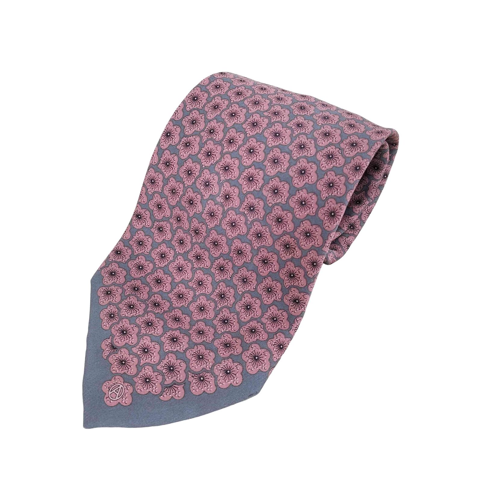 アルニス パリス ARNYS PARIS フローラル柄シルクネクタイ メンズ 表記