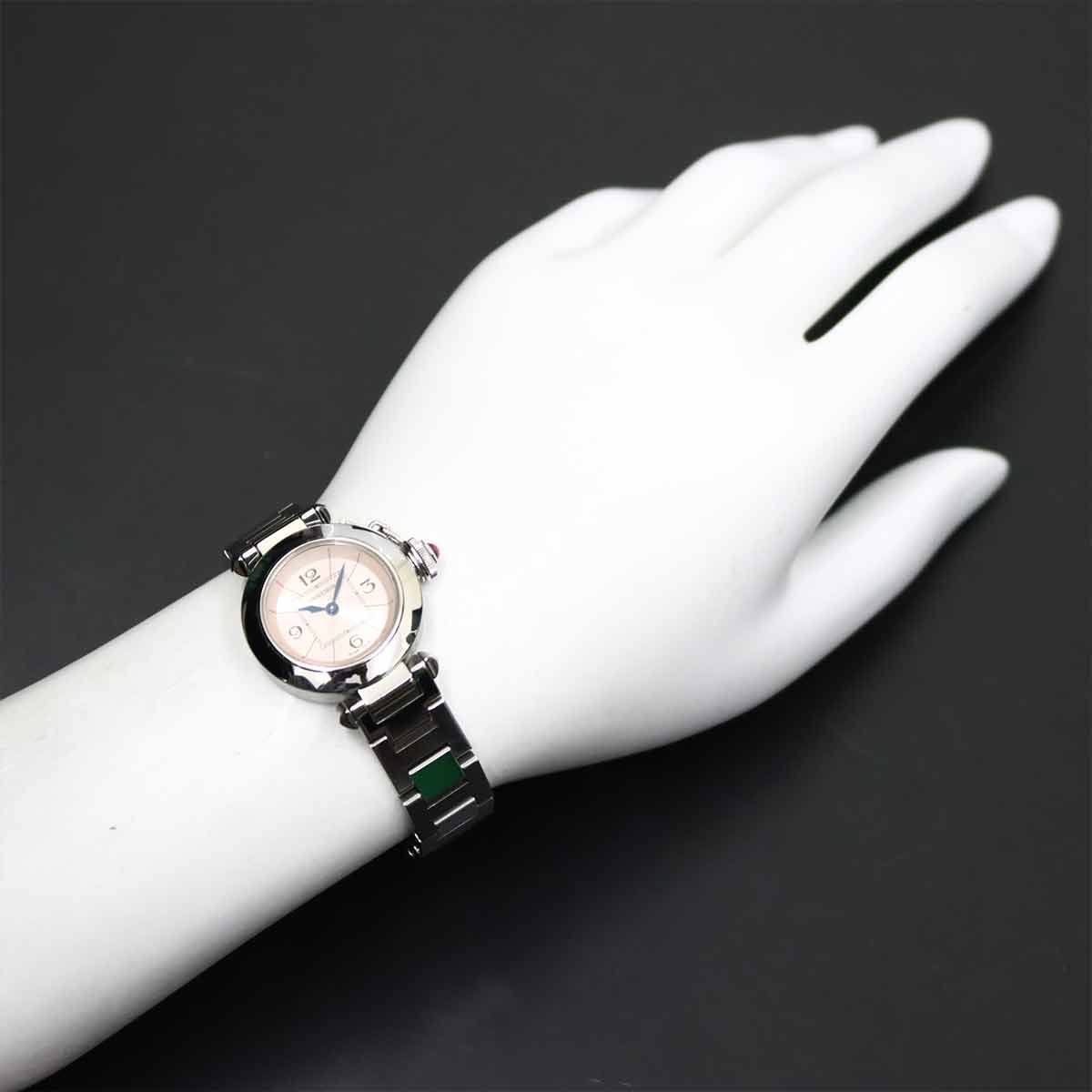 カルティエ Cartier ミスパシャ W3140008 レディース 腕時計 ピンク 