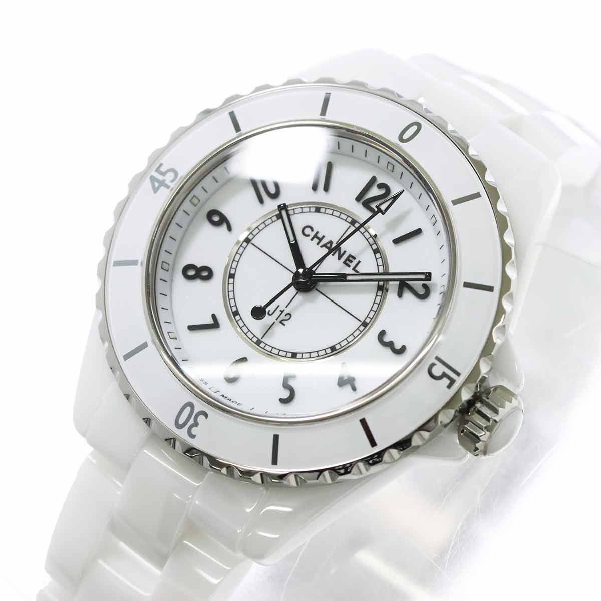 シャネル CHANEL J12 33mm H5698 レディース 腕時計 ホワイト 