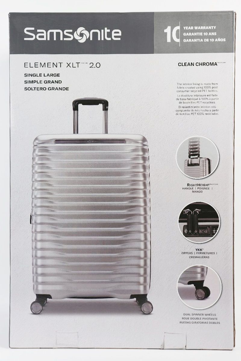 サムソナイト エレメント スーツケース SAMSONITE 2.0 シルバー 【公式