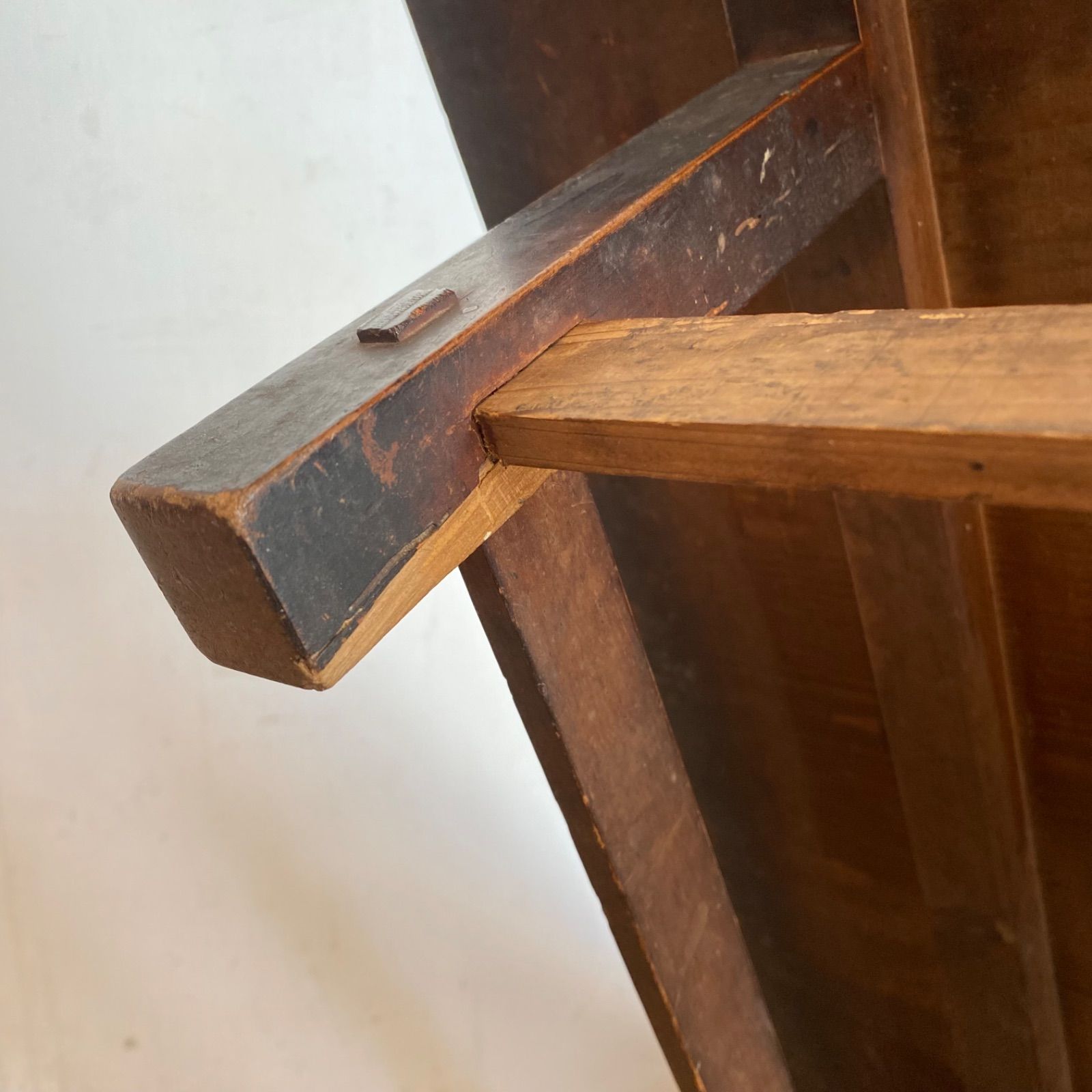 アンティーク ローテーブル 座卓 ちゃぶ台 無垢材 Y641 - メルカリ