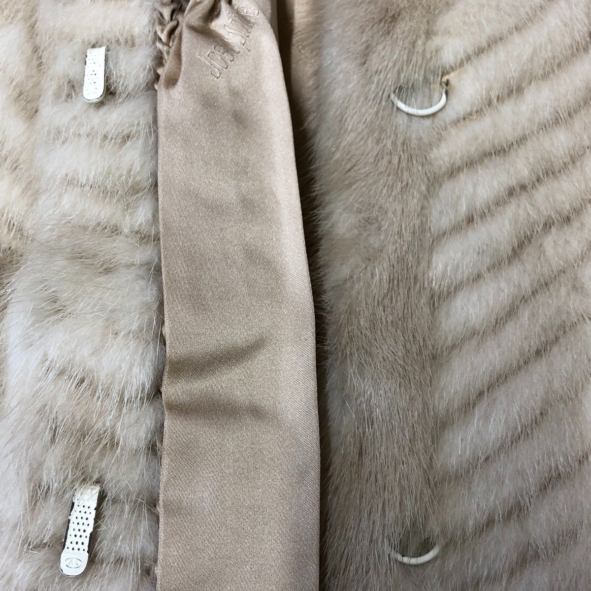 値下げ交渉歓迎] ジョセフィーヌ 銀座 リアルファー コート ベージュ M