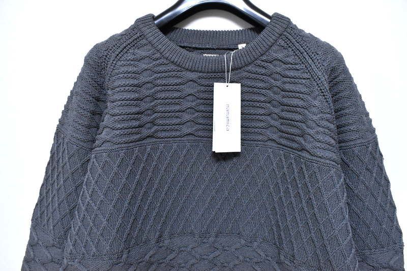 定価3万4100円】新品 nanamica Crew Neck Sweater S S25FJ014
