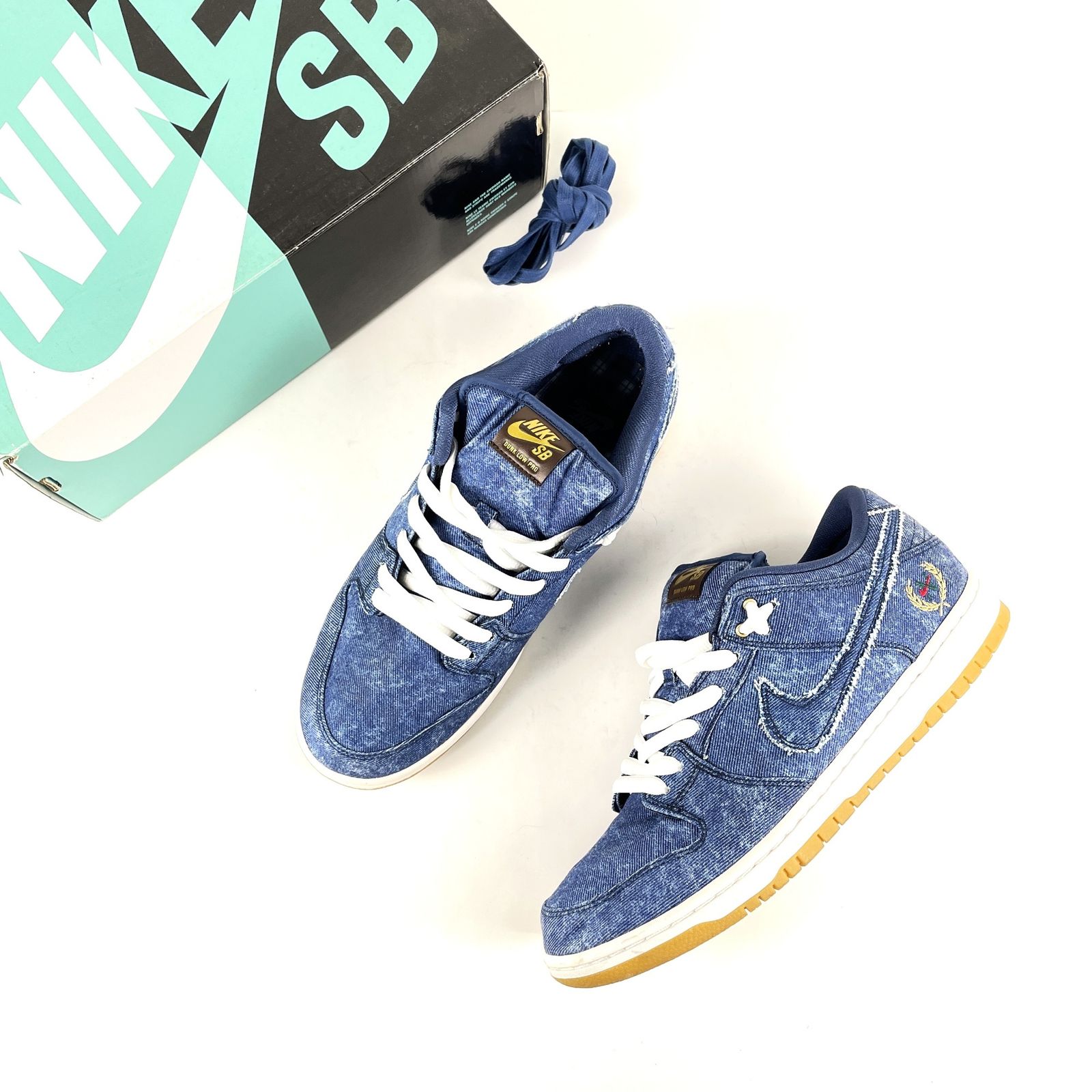 替え紐・箱付 NIKE SB ナイキ 2018 883232-441 SB DUNK LOW TRD QS 