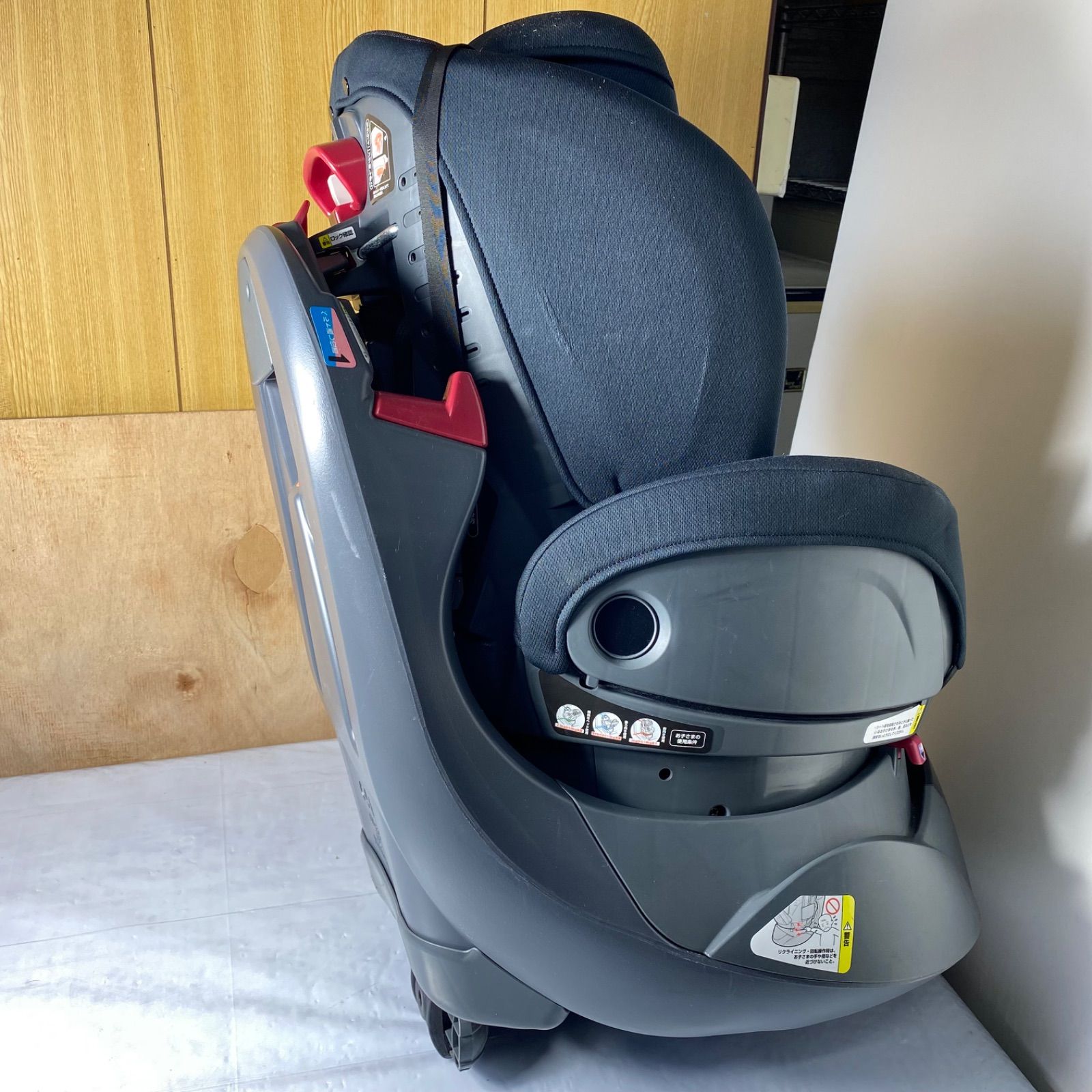 外出・移動用品 Aprica チャイルドシート ディアターンプラスAB 回転式 