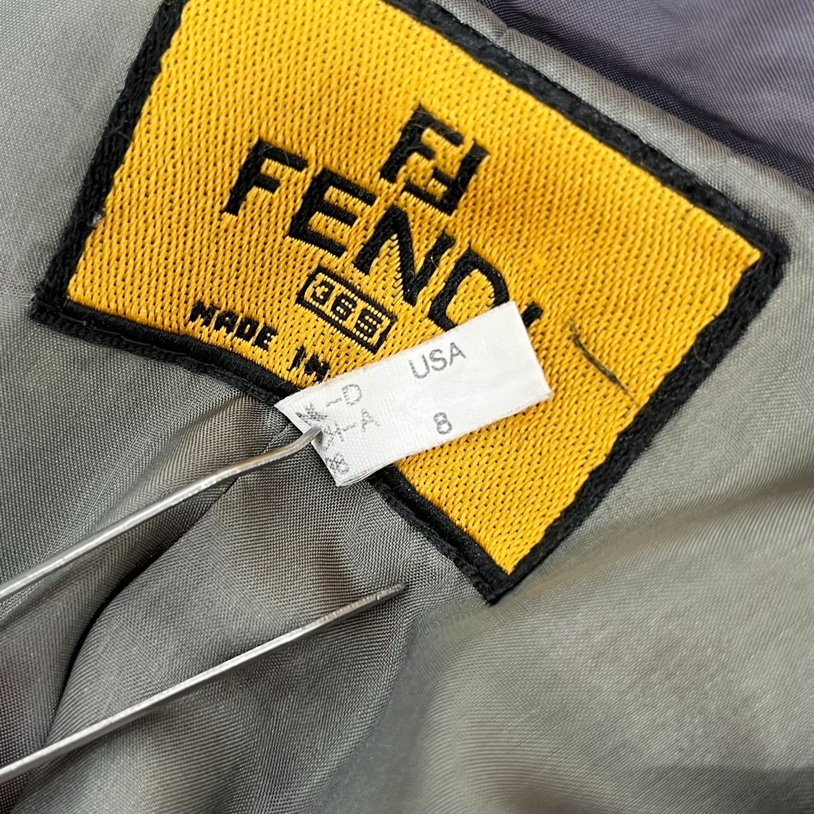 FENDI フェンディトレンチコート グレー系 レディース ファッション 