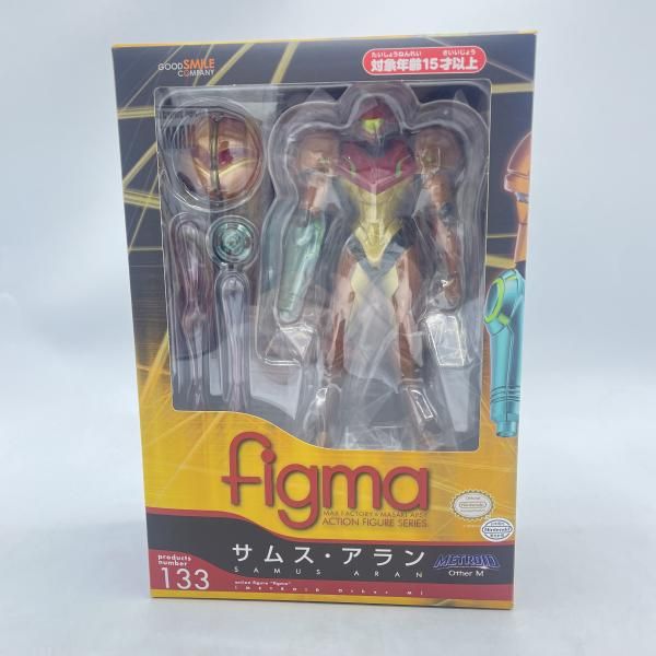 中古】未開封)figma 133 サムス・アラン 「METROID Other M」 (三次