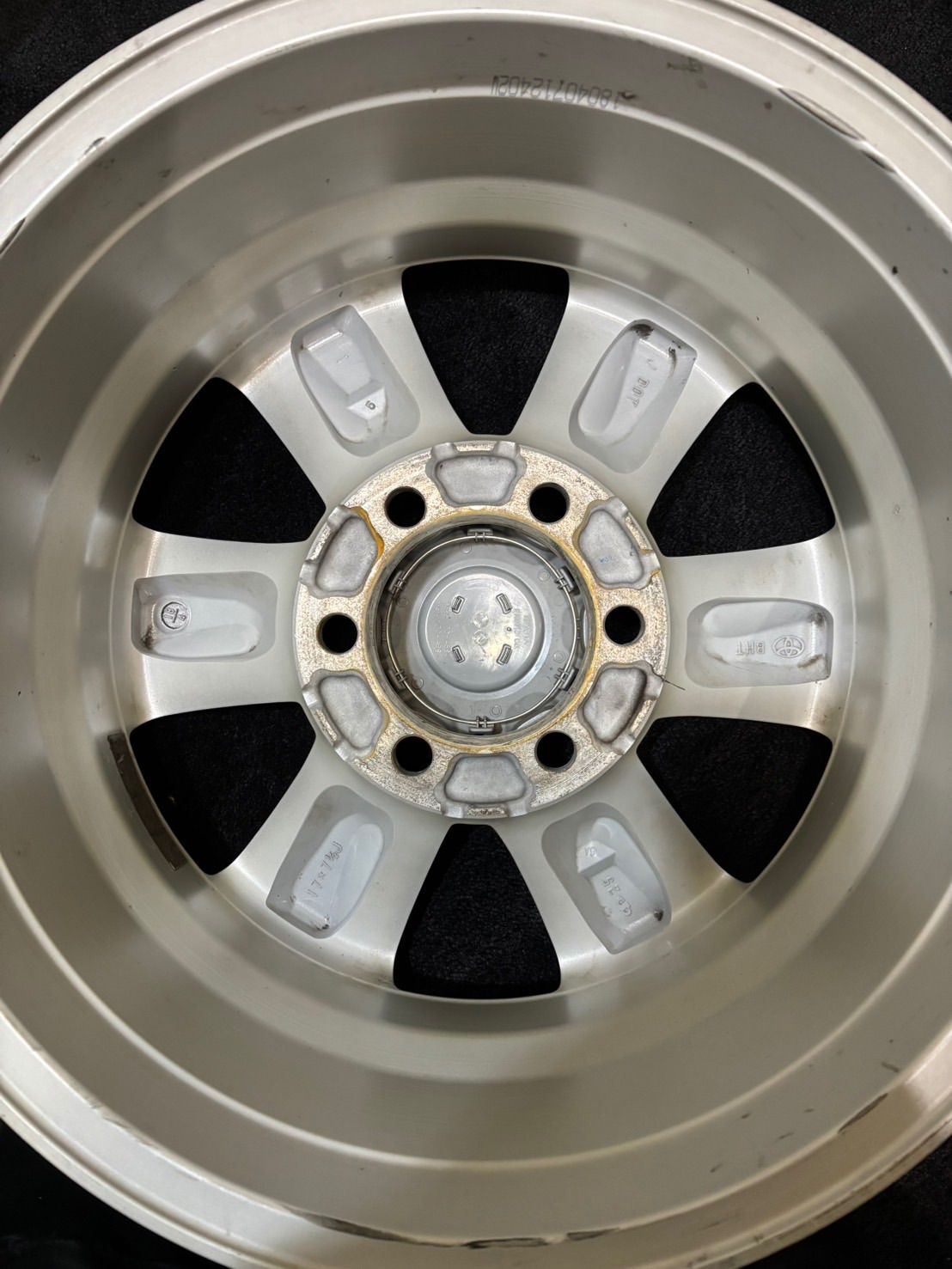 ☆トヨタ 150系 ランクル プラド 後期 純正 17インチ 7.5J +25 139.7