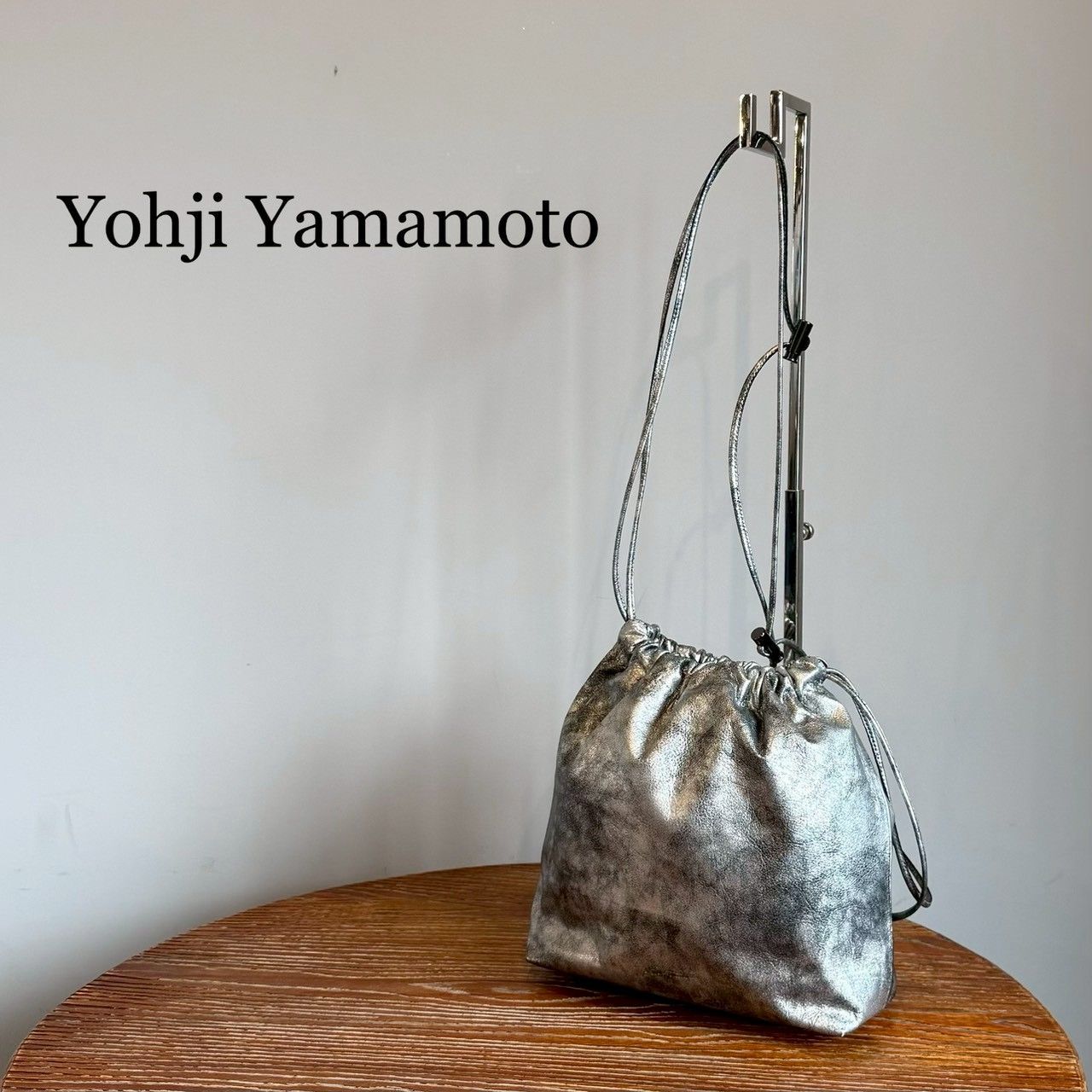 『Yohji Yamamoto』ヨウジヤマモト ドローストリングショルダー