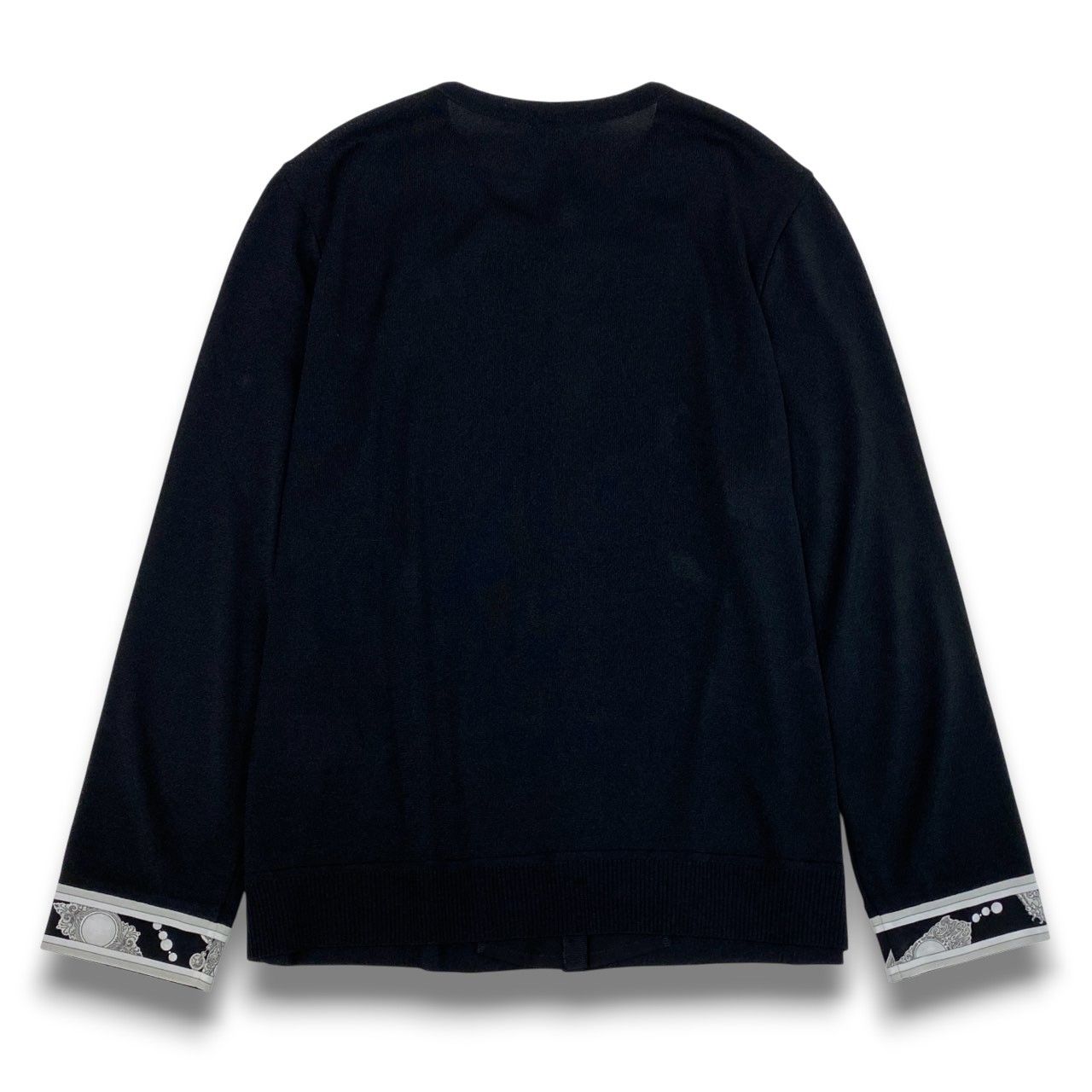 8b20 《美品》 LEONARD レオナール カンカン素材 切替 ニット
