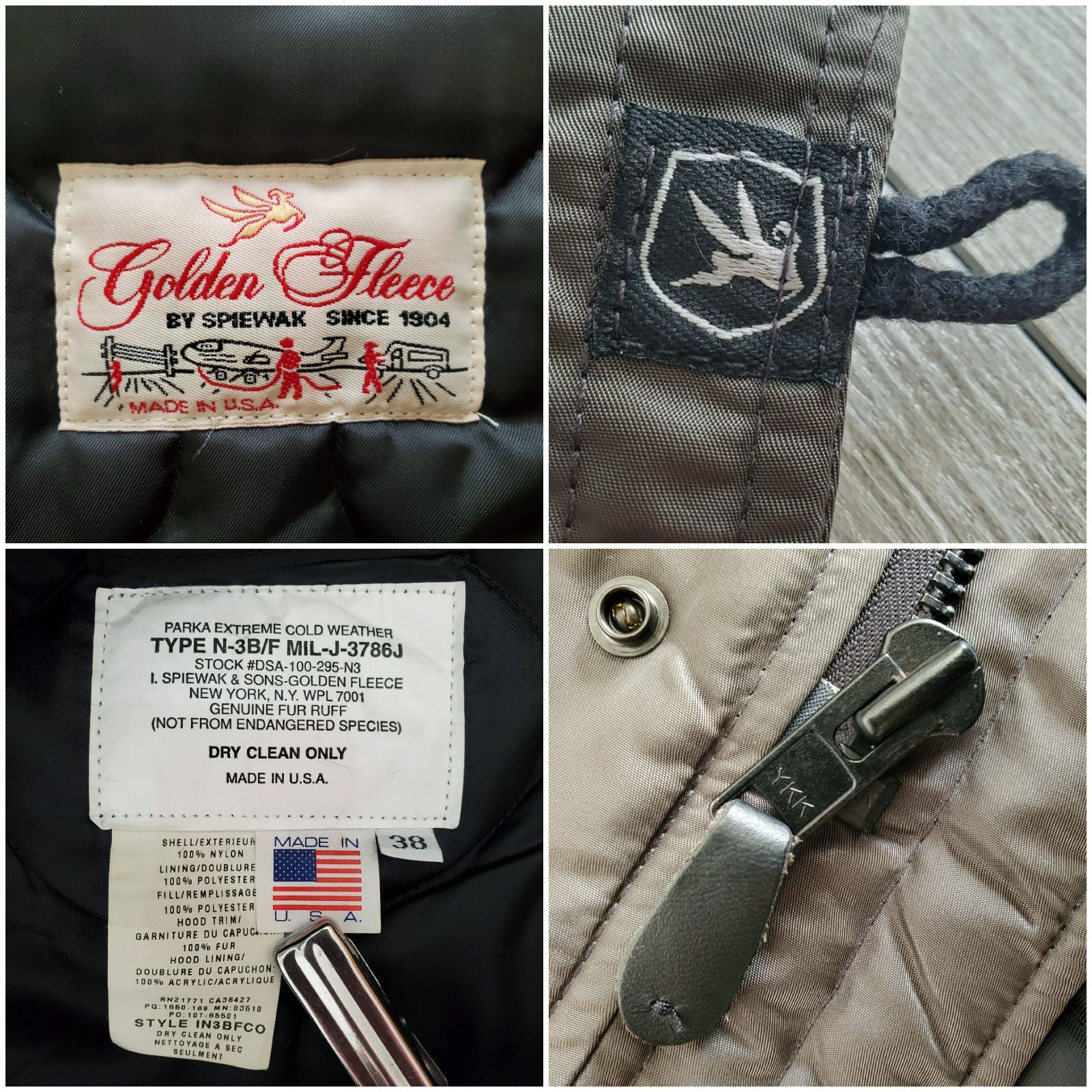 Golden Fleece by SPIEWAK スピワック□良品 2010s USA製 1N3BFCO