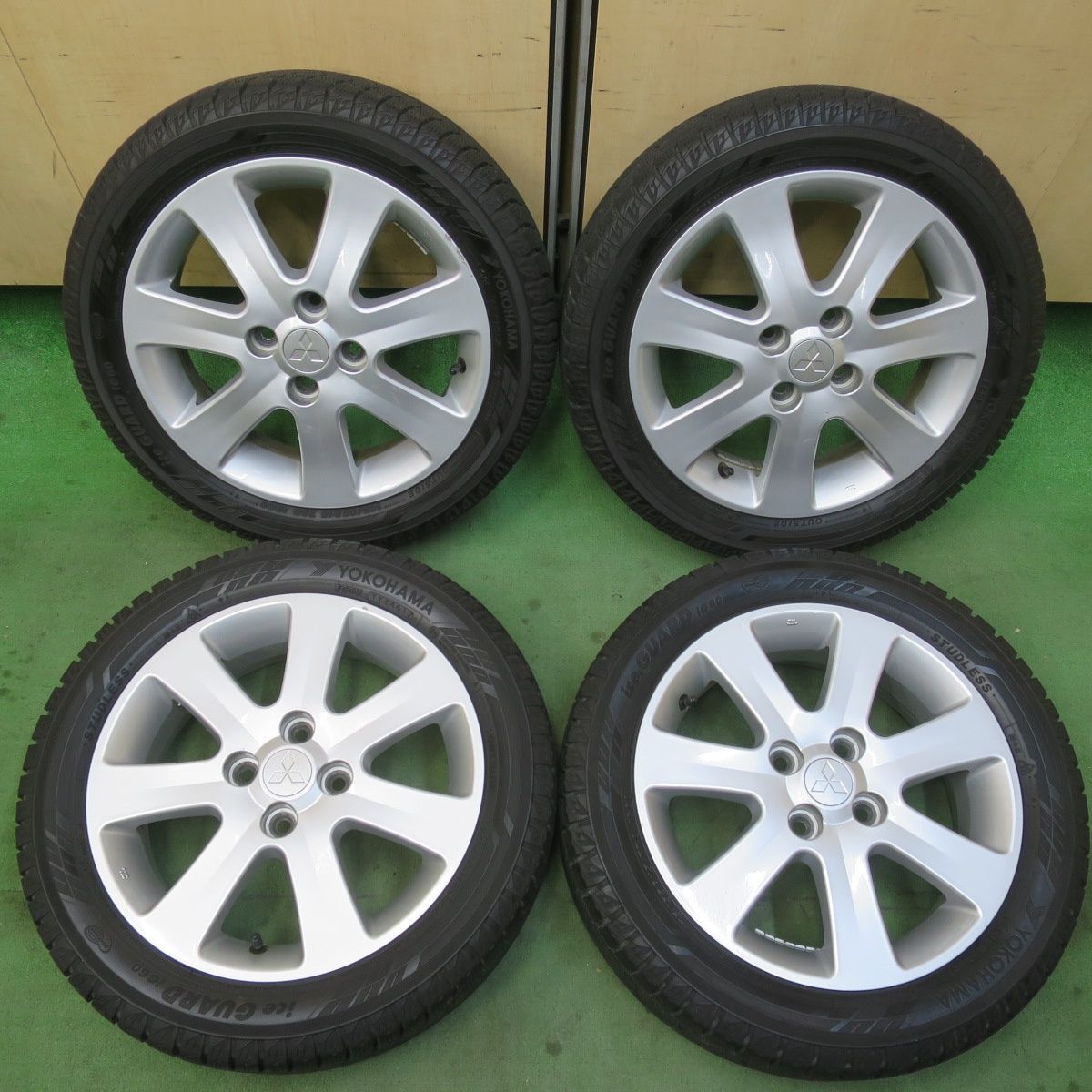 バリ溝！9分☆三菱 アイ ミーブ i-MiEV 純正 145/65R15 175/55R15 