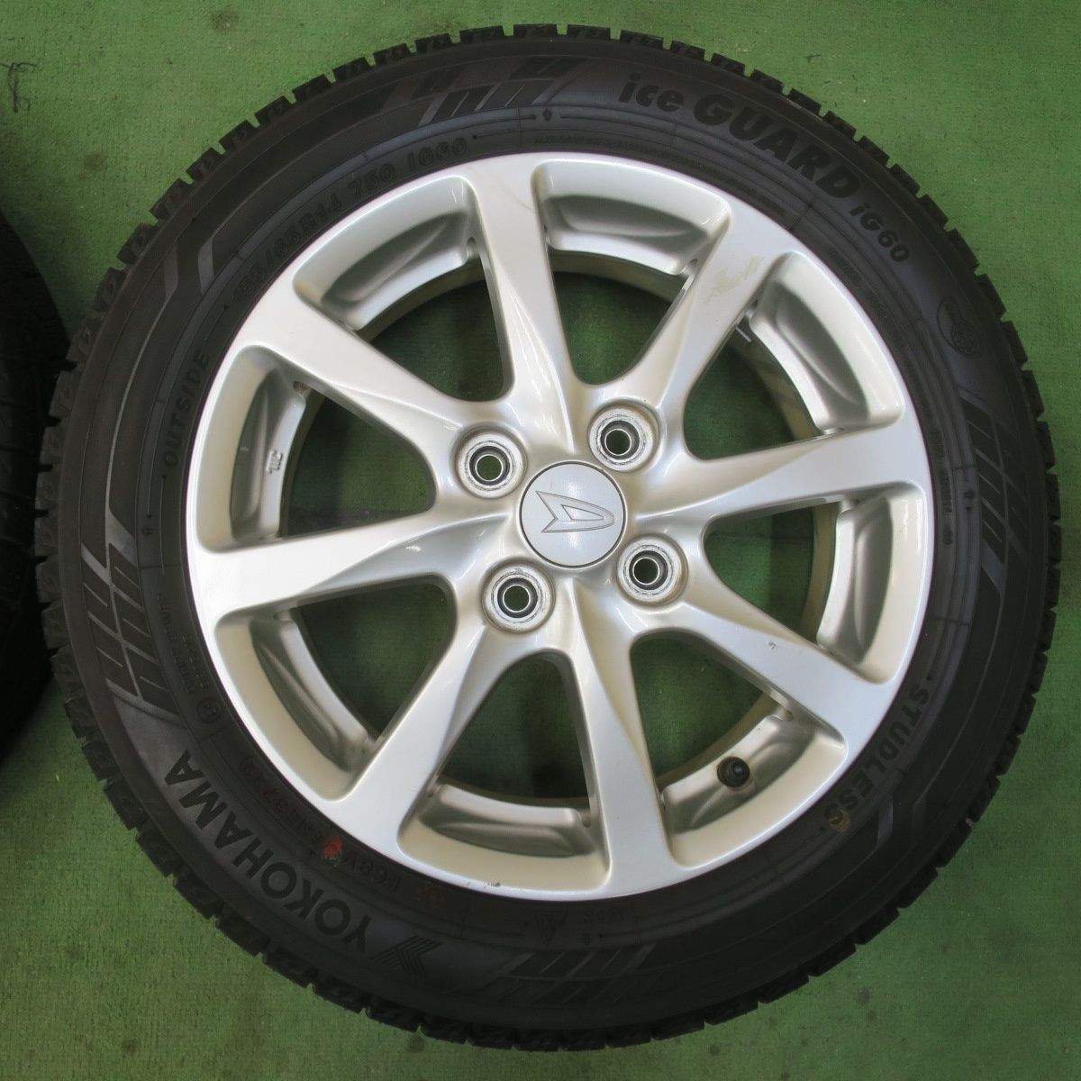 バリ溝！22年！ほぼ10分☆ダイハツ タント 純正 155/65R14 
