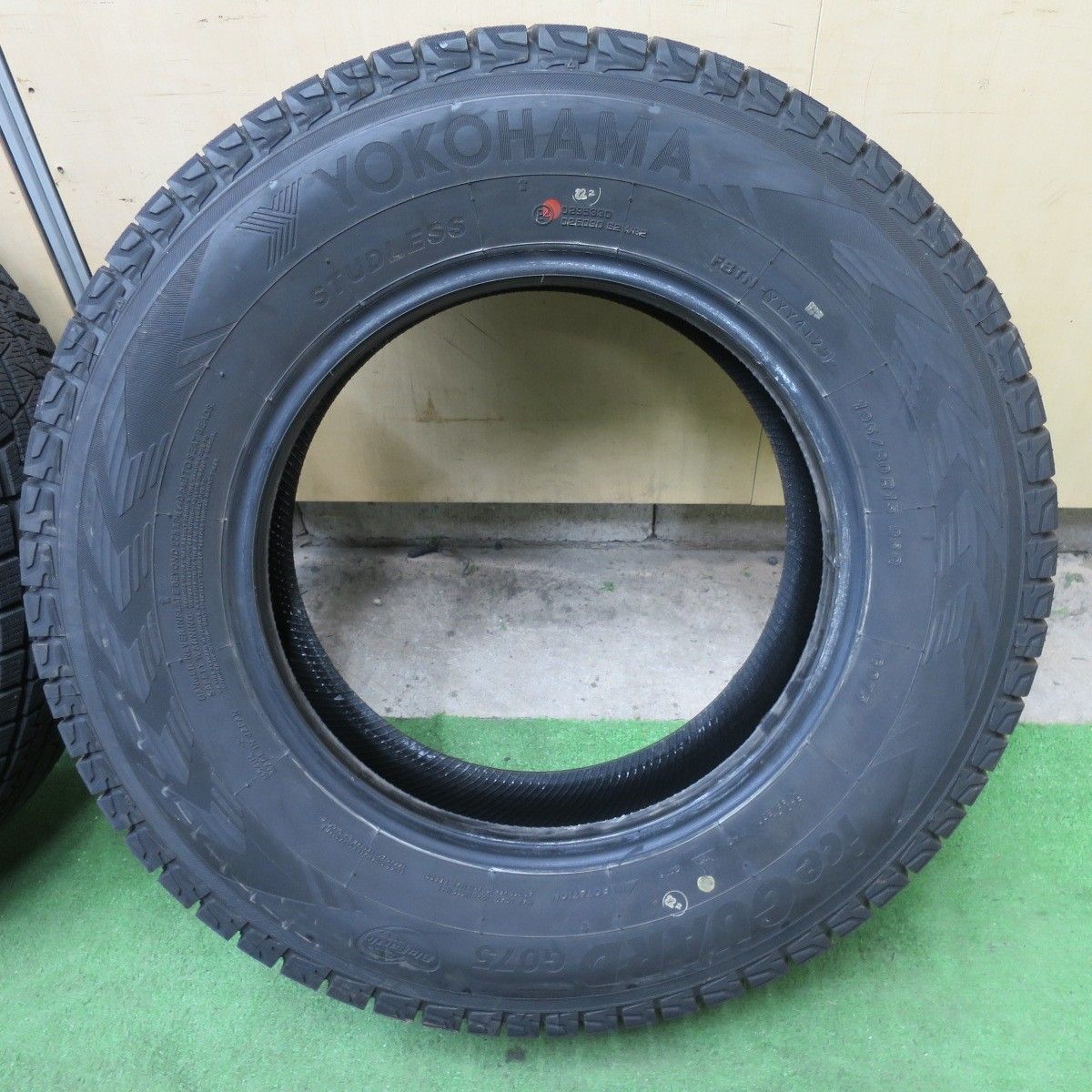 バリ溝！25年！ほぼ10分☆スタッドレス 195/80R15 ヨコハマ アイス 