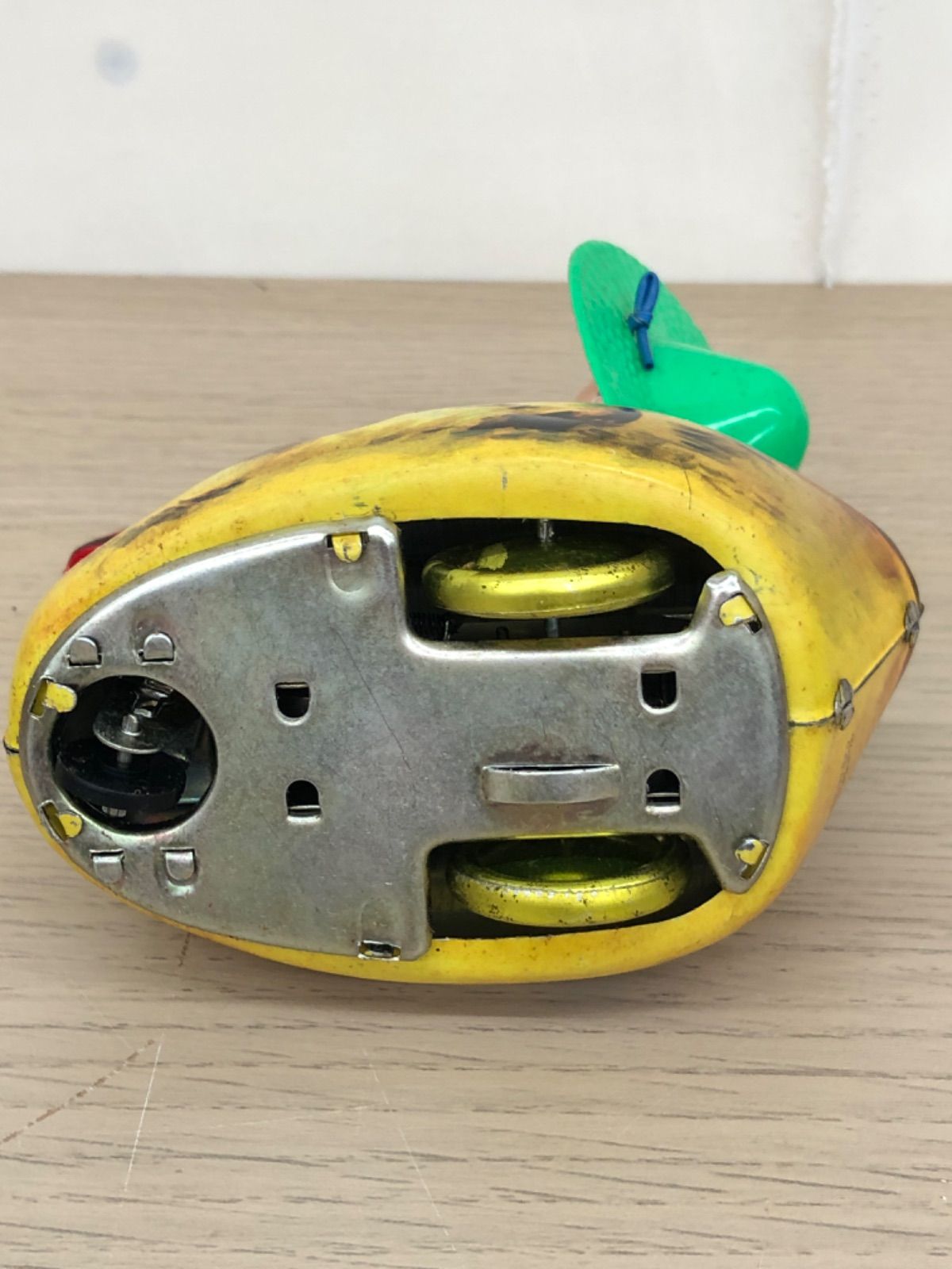 未使用品］ブリキおもちゃ RIDING GOOSE ゼンマイ式おもちゃ S